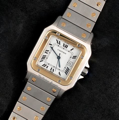 cartier santos galbee 2961|cartier santos price guide.